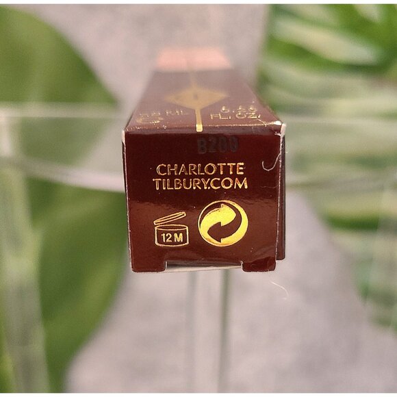 NIB Charlotte Tillbury Collagen Lip Bath Gloss in Rosy Glow - Soft Pinky Nude - Picture 6 of 10